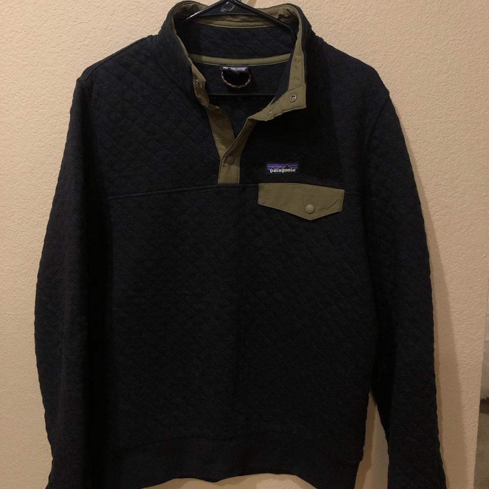 Womens Patagonia Quilted Snap Pullover